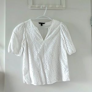 White top from Banana republic
